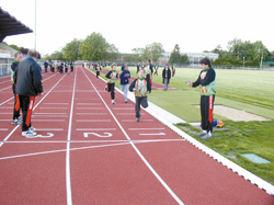 Piste d'athlétisme