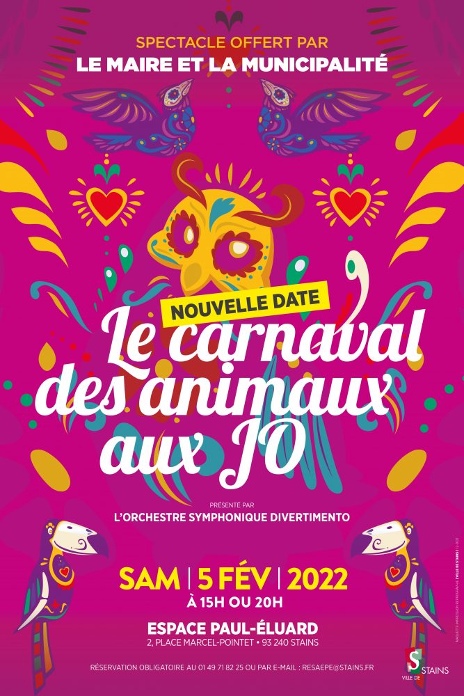 Spectacle à l'EPE - "Le Carnaval des animaux aux JO" - Ville de Stains